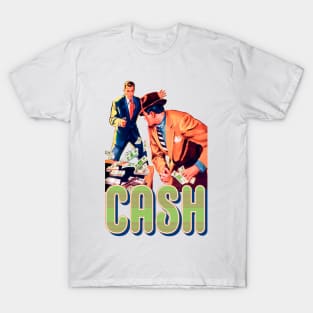 Cash Retro Vintage T-Shirt